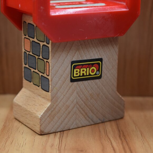 Brio Wooden Railway 3 Inch Track Riser Thomas and Friends Wooden Compatible x 2 - Picture 3 of 9